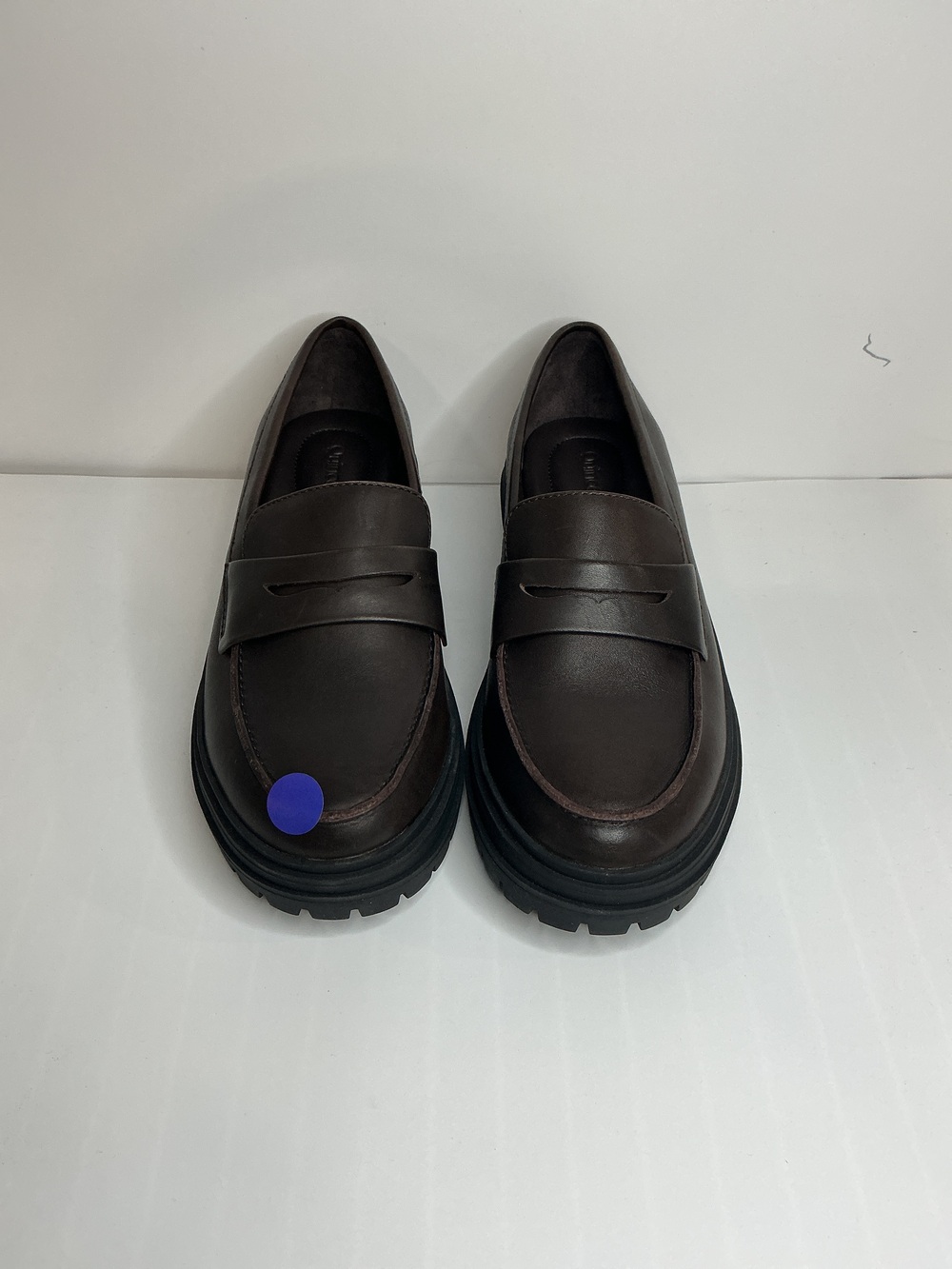 Italian Leather Lug Sole Loafer